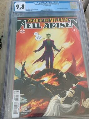 CGC 9.8 DC Year of the Villain: Hell Arisen #3 – First app of Punchline